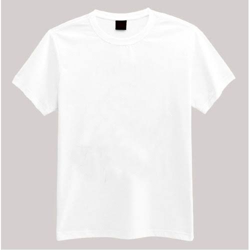 IndiaMART Plain Round Neck T Shirt